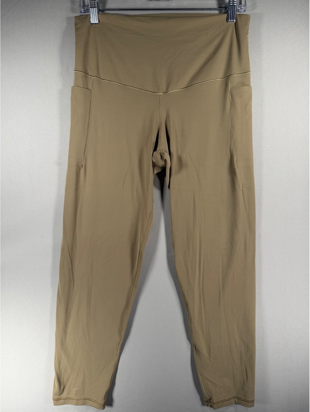 Aerie Offline 7/8 High-Rise Leggings with Side Pockets in Tan Size XL